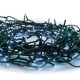 180 LED λαμπάκια σε σειρά σε μπλε χρώμα & 8 προγράμματα IP44 με μήκος 3m πράσινο καλώδιο