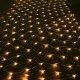 240 LED λαμπάκια δίχτυ σε θερμό χρώμα φωτός με δυνατότητα επέκτασής 3 σετ IP44 200x150cm & πράσινο καλώδιο