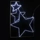 Επίστυλο σχέδιο THREE STARS με 288 LED & 8m φωτοσωλήνα με ψυχρό χρώμα φωτός IP44 με διάσταση 100x150cm Επίστυλο σχέδιο THREE STARS με 288 LED & 8m φωτοσωλήνα με ψυχρό χρώμα φωτός IP44 με διάσταση 100x150cm