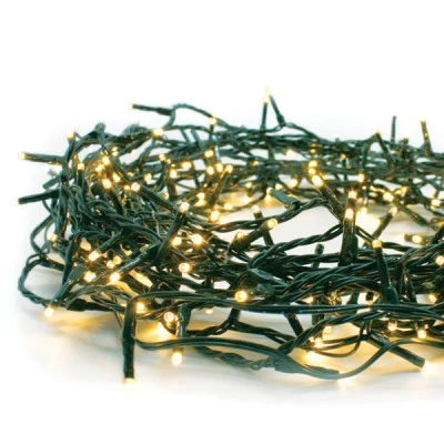 300 LED λαμπάκια ανά 5cm 6W με θερμό χρώμα φωτός με δυνατότητα επέκτασης 2 σετ IP44 15m & πράσινο καλώδιο 300 LED λαμπάκια ανά 5cm 6W με θερμό χρώμα φωτός με δυνατότητα επέκτασης 2 σετ IP44 15m & πράσινο καλώδιο
