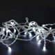 100 LED λαμπάκια σε σειρά ανά 5cm 0,78W με ψυχρό λευκό χρώμα φωτός  IP44  μήκος 5m & διάφανο καλώδιο