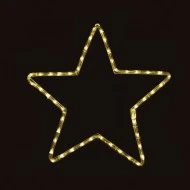 Σχέδιο STAR με 36 λαμπάκια LED & 1m φωτοσωλήνα σε θερμό λευκό χρώμα φωτός IP20 Σχέδιο STAR με 36 λαμπάκια LED & 1m φωτοσωλήνα σε θερμό λευκό χρώμα φωτός IP20