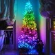 400 SMART LED πολύχρωμα λαμπάκια χταπόδι 14,8W 20x200cm με τηλεχειριστήριο & εφαρμογή IP44