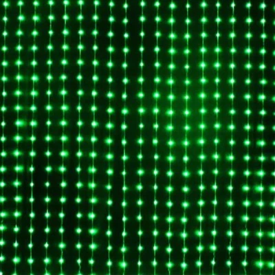 400 SMART LED πολύχρωμα λαμπάκια κουρτίνα με διάσταση 200x200cm με τηλεχειριστήριο & εφαρμογή IP44 