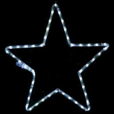 Επίστυλο σχέδιο STAR με 48 LED 2m φωτοσωλήνα με ψυχρό χρώμα φωτός IP44 55cm & 1.5m καλώδιο τροφοδοσίας Επίστυλο σχέδιο STAR με 48 LED 2m φωτοσωλήνα με ψυχρό χρώμα φωτός IP44 55cm & 1.5m καλώδιο τροφοδοσίας