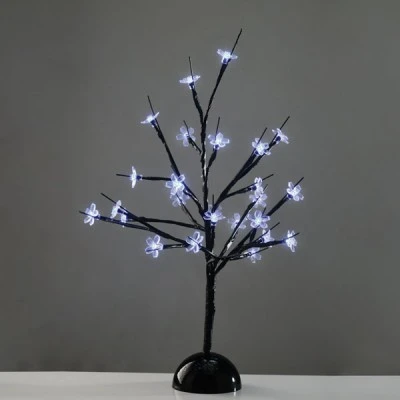 Διακοσμητικό επιτραπέζιο δεντράκι με 25 LED με ψυχρό χρώμα φωτός & μπαταρίες 3xAA IP20 10x10x45cm Διακοσμητικό επιτραπέζιο δεντράκι με 25 LED με ψυχρό χρώμα φωτός & μπαταρίες 3xAA IP20 10x10x45cm