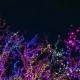 100 LED λαμπάκια σε σειρά ανά 5cm 0,78W πολύχρωμα IP44  με μήκος 3m & πράσινο καλώδιο