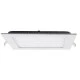 LED PANEL χωνευτό φωτιστικό τετράγωνο 20W 3000K θερμό λευκό φως 1510Lm 230V 225mm Ra80 LED PANEL χωνευτό φωτιστικό τετράγωνο 20W 3000K θερμό λευκό φως 1510Lm 230V 225mm Ra80