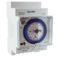 Χρονοδιακόπτης ράγας 16A 230V αναλογικός ημερήσιος με 200h εφεδρεία Χρονοδιακόπτης ράγας 16A 230V αναλογικός ημερήσιος με 200h εφεδρεία