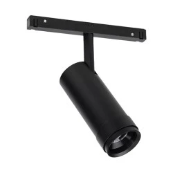 Μαγνητικό σποτ  OSRAM ZOOMABLE σε μαύρο ματ χρώμα  48V DC 20W 3000K σε θερμό χρώμα φωτός 1650LM MAX 20-50°