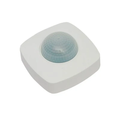 Ανιχνευτής κίνησης οροφής 230V IP54 με γωνία ανίχενυσης 360° 2-25m & προσαρμόσιμη ρύθμιση χρόνου