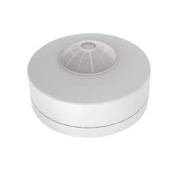 Ανιχνευτής κίνησης υπερύθρων οροφής 230V IP54  με γωνία ανίχνευσης 360° 20m max δυνατότητα ρύθμισης χρόνου σε λευκό χρώμα 