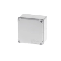Κουτί διακλάδωσης στεγανό IP65 100x100x60mm σε γκρι χρώμα