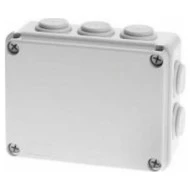 Κυτίο διακλάδωσης καλωδίων 10 διόδων στεγανό IP54  με διάσταση 190X140X75mm