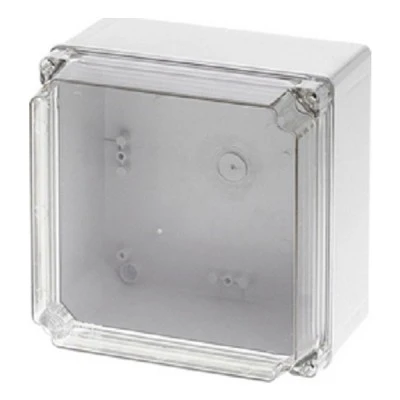 Κουτί διακλάδωσης στεγανό IP65 170x170x120mm σε γκρι χρώμα με διάφανο κάλυμμα Κουτί διακλάδωσης στεγανό IP65 170x170x120mm σε γκρι χρώμα με διάφανο κάλυμμα