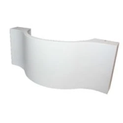 LED απλίκα επίτοιχη LUNA 1x7W 290Lm 3000k με θερμό λευκό φως δέσμης 100° στεγανή ΙΡ54