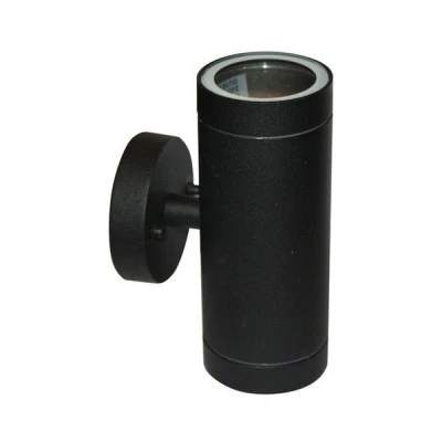 Φωτιστικό σποτ επίτοιχο SAND BLACK 230VAC με ντουί GU10 διπλής κατεύθυνσης στεγανό IP54