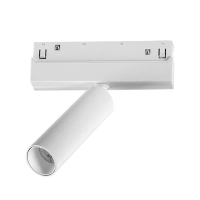 Μαγνητικό σποτ μίνι σε λευκό ματ χρώμα OSRAM 48V DC 8W 4000K ενδιάμεσο χρώμα φωτός 850LM & δέσμη 24° Μαγνητικό σποτ μίνι σε λευκό ματ χρώμα OSRAM 48V DC 8W 4000K ενδιάμεσο χρώμα φωτός 850LM & δέσμη 24°