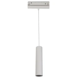 Mαγνητικό φωτιστικό LED OSRAM σε άσπρο ματ χρώμα 48V DC 9W  θερμό χρώμα φωτός 3000K 950LM δέσμης 36° & διάστασης Φ50*220mm