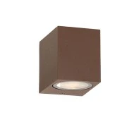 Φωτιστικό σποτ με ντουί GU10 MAX.35W 230VAC επίτοιχο μονής κατεύθυνσης απόχρωση σκουριάς IP65 Φωτιστικό σποτ με ντουί GU10 MAX.35W 230VAC επίτοιχο μονής κατεύθυνσης απόχρωση σκουριάς IP65