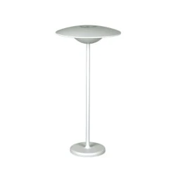 Φωτιστικό επιτραπέζιο LED SMD με μπαταρίες 2W θερμό χρω΄μα φωτός 3000Κ 260LM δέσμης 83° σε λευκό χρώμα κατάλληλο για εξωτερικό χώρο IP54 Φωτιστικό επιτραπέζιο LED SMD με μπαταρίες 2W θερμό χρω΄μα φωτός 3000Κ 260LM δέσμης 83° σε λευκό χρώμα κατάλληλο για εξωτερικό χώρο IP54