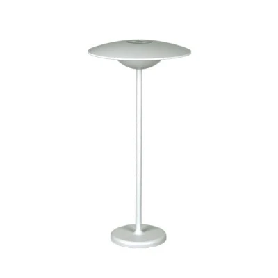 Φωτιστικό επιτραπέζιο LED SMD με μπαταρίες 2W θερμό χρω΄μα φωτός 3000Κ 260LM δέσμης 83° σε λευκό χρώμα κατάλληλο για εξωτερικό χώρο IP54