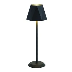 Επιτραπέζιο φωτιστικό LED SMD με μπαταρίες 3W 140LM σε θερμό χρώμα 3.000K σε γκρι χρώμα δέσμης 120° κατάλληλο για εξωτερικό χώρο IP54