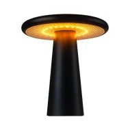Επιτραπέζιο φωτιστικό LED SMD LUMINAIRE με μπαταρία  2W 190LM 2.200-3.000K  θερμό φως δέσμης 335° σε μαύρο matt για εξωτερικό χώρο IP65