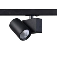 Σποτ ράγας LED LISOR 20W 4000K ενδιάμεσο λευκό φως 2 καλωδίων 30000h  δέσμης 38° 2100LM 230V AC Ra80 σε μαύρο χρώμα