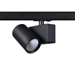 Σποτ ράγας LED LISOR 20W 4000K ενδιάμεσο λευκό φως 2 καλωδίων 30000h  δέσμης 38° 2100LM 230V AC Ra80 σε μαύρο χρώμα