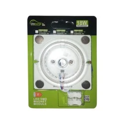 Πλακέτα LED SMD MAGNET MODULE 18W 230VAC 1600lm 160° με ενδιάμεσο χρώμα φωτός 4000K Ra80