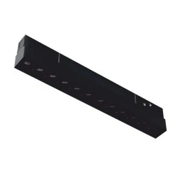 Γραμμικό μαγνητικό φωτιστικό LED OSRAM σε μαύρο ματ χρώμα 48V DC 12W με ενδιάμεσο χρώμα 4000K 1080LM 36° RA90 & μήκος L220mm Γραμμικό μαγνητικό φωτιστικό LED OSRAM σε μαύρο ματ χρώμα 48V DC 12W με ενδιάμεσο χρώμα 4000K 1080LM 36° RA90 & μήκος L220mm