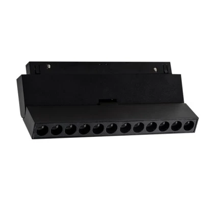 Μαγνητικό γραμμικό κινητό φωτιστικό LED OSRAM 48V DC 12W με θερμό χρώμα φωτός 3000K 1000LM με δέσμη φωτός 24° & μήκος L220mm σε μαύρο ματ χρώμα Μαγνητικό γραμμικό κινητό φωτιστικό LED OSRAM 48V DC 12W με θερμό χρώμα φωτός 3000K 1000LM με δέσμη φωτός 24° & μήκος L220mm σε μαύρο ματ χρώμα