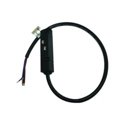 Tροφοδοτικό για μαγνητική ράγα 48V DC σε μαύρο ματ χρώμα με μήκος καλωδίου 2m
