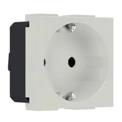 Πρίζα σούκο MODYS ιβουάρ 2 στοιχείων 2P+E 16A 250VAC IP20