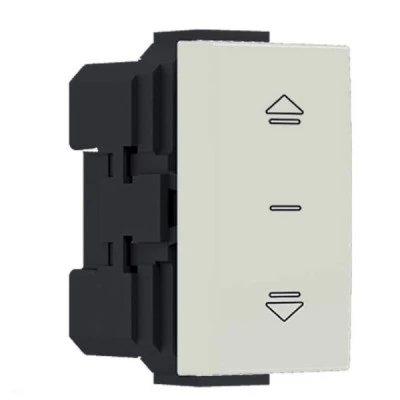 Μπουτόν ρολών MODYS ιβουάρ 1 στοιχείου 2P 10A 250VAC IP20