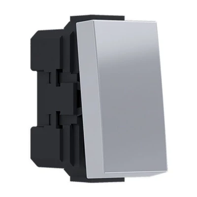 Διακόπτης MODYS απλός ασημί 1 στοιχείου 1P 10AX 250VAC IP20