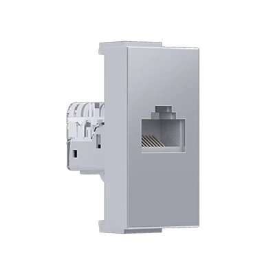 Πρίζα δικτύου MODYS ενός στοιχείου με βύσμα RJ45 CAT.5E χωρίς θωράκιση για χωνευτή τοποθέτηση IP20 Πρίζα δικτύου MODYS ενός στοιχείου με βύσμα RJ45 CAT.5E χωρίς θωράκιση για χωνευτή τοποθέτηση IP20