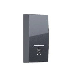 Πλήκτρο MODYS με ένδειξη & σύμβολο πλυντήριο ενός στοιχείου σε ανθρακί χρώμα