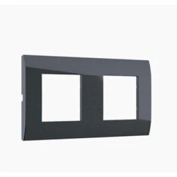 Πλαίσιο MODYS 2x2 στοιχείων ανθρακί χρώμα IP20