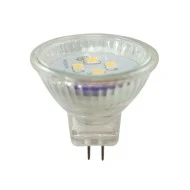 Λάμπα led smd Ø35mm MR11 2,5W 12V AC/DC 6000k ψυχρό λευκό φως δέσμης 120° 220 lumen