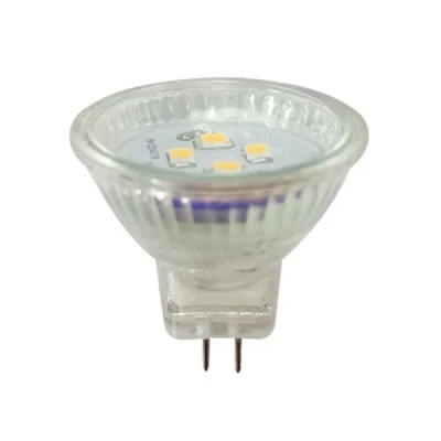 Λάμπα led smd Ø35mm MR11 3W 12V AC/DC 4000k ενδιάμεσο λευκό φως δέσμης 120° 210 lumen