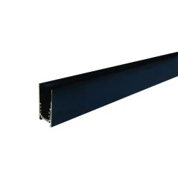 Μαγνητική ράγα οροφής/κρεμαστή  48V DC  μήκους 1m σε μαύρο ματ χρώμα