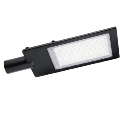 Φωτιστικό δρόμου LED SMD NOLA 150W 230V 4000k ενδιάμεσο λευκό φως 15000lm σε μαύρο χρώμα στεγανό IP66