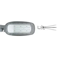 LED φωτιστικό δρόμου 100W 14000LM με ενδιάμεσο χρώμα φωτός 4000K 140x90˚ CLASS I 230V AC IP66 στεγανό