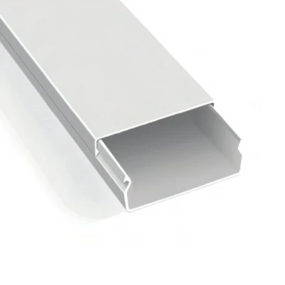 Κανάλι διανομής καλωδίων από PVC με διάσταση 100X60mm σε λευκό χρώμα