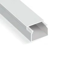 Κανάλι διανομής καλωδίων από PVC με διάσταση 60X40mm σε λευκό χρώμα