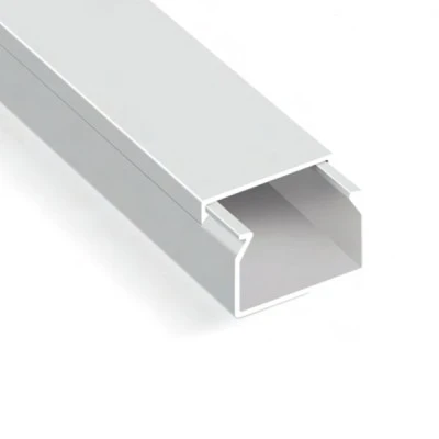 Κανάλι διανομής καλωδίων από PVC με διάσταση 60X60mm σε λευκό χρώμα Κανάλι διανομής καλωδίων από PVC με διάσταση 60X60mm σε λευκό χρώμα