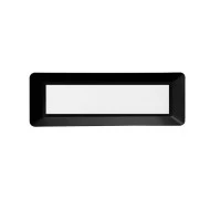 Φωτιστικό LED επίτοιχο σε μαύρο χρώμα 230VAC 4W  με θερμό χρώμα φωτός 3000K 290lm IP65 εξωτερικού χώρου