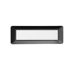 Φωτιστικό LED επίτοιχο σκούρο γκρι 230VAC 4W θερμό χρώμα φωτός 3000K 290lm κατάλληλο για εξωτερικό χώρο IP65 Φωτιστικό LED επίτοιχο σκούρο γκρι 230VAC 4W θερμό χρώμα φωτός 3000K 290lm κατάλληλο για εξωτερικό χώρο IP65